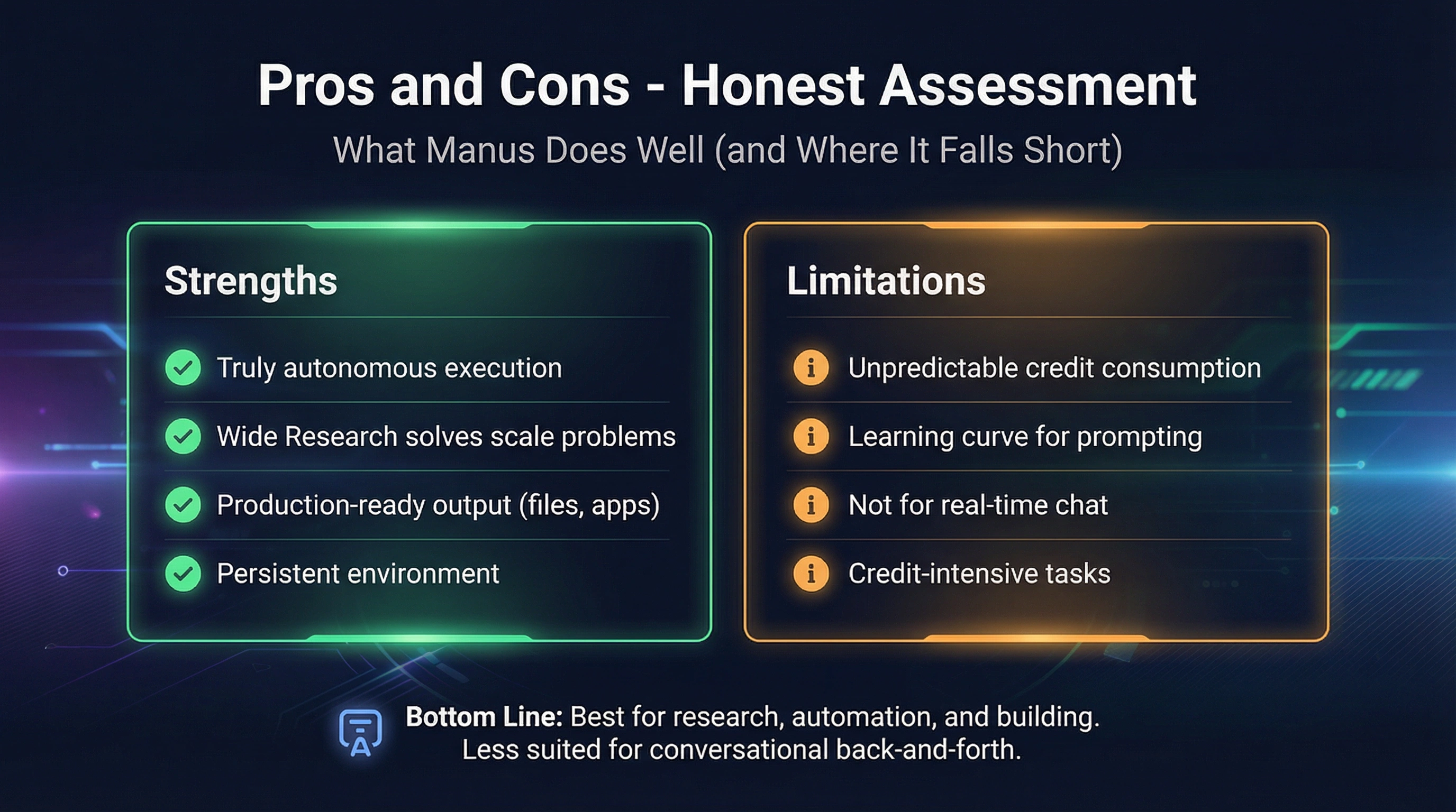 Pros and Cons
